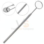 6 Front Surface Mouth Mirror 5 With Handle | Dental Examination | VS Surgico