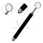 Dental Mirror With Light Black Color Handle | Illuminated Examination | VS Surgico