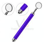 Dental Mirror With Light Purple Color Dental | Illuminated Examination | VS Surgico