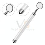 Dental Mirror With Light White Color Handle | Illuminated Examination | VS Surgico