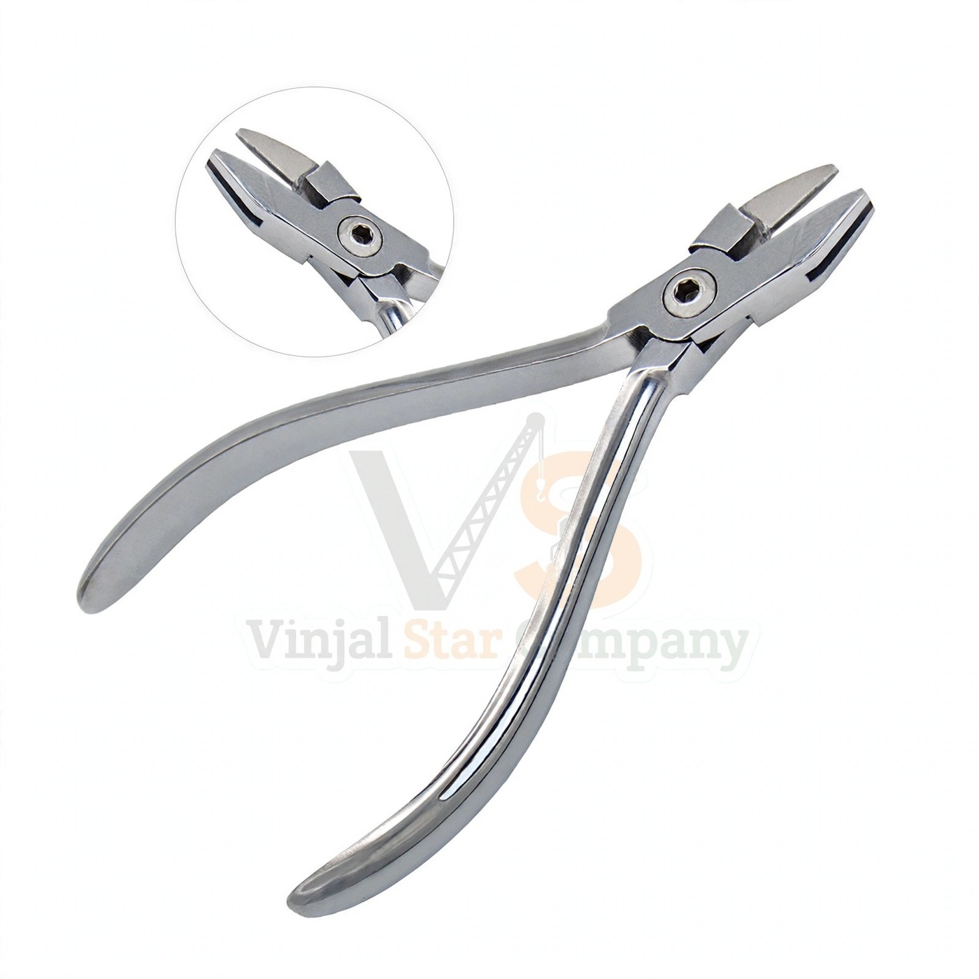 Vinjal Star - 949 - Vinjal Star Company product photo New Dental Aderer Plier 3 Prong Orthodontic Wire Bending Pro Steel | Wire Bending | VS Surgico - Image 1