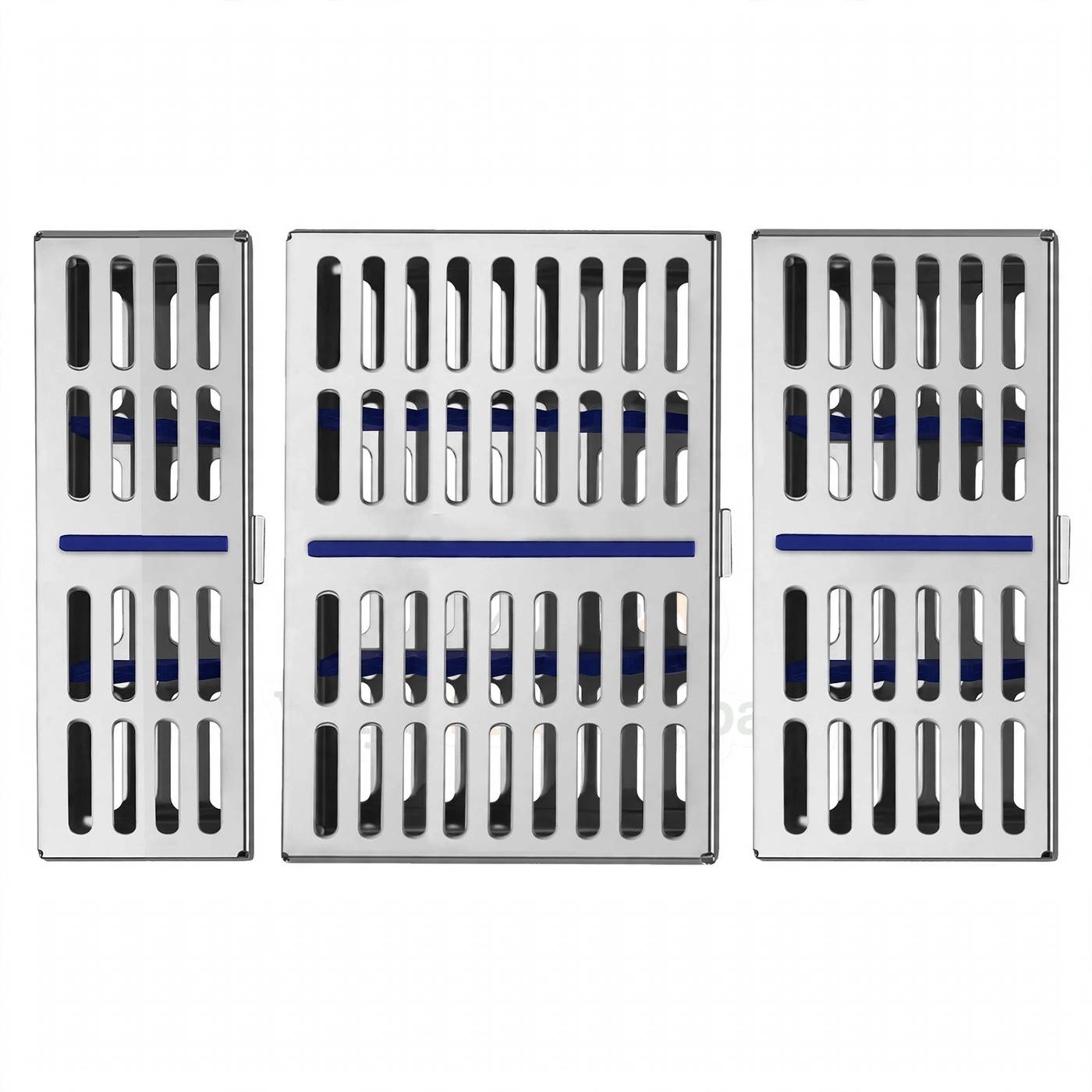 Vinjal Star - 966 - Vinjal Star Company product photo 9 Pcs Dental Sterilization Cassette Tray Box For 10 7 5 | Instrument Sterilization | VS Surgico - Image 1
