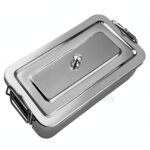 Instruments Sterilization Box 8 5X20X4 With Lid Handles | Instrument Sterilization | VS Surgico