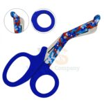 100 EMT Utility Scissors 7 25 Paper Coated Blades Blue | Trauma Cutting | VS Surgico
