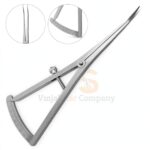3 Pcs Castroviejo Caliper Long 0-40mm Angled 6 | Precise Implant Measurement | VS Surgico