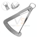 6 Crown Gauge Iwanson Spring Caliper 4 For Wax Blunt Tips | Accurate Wax Measurement | VS Surgico