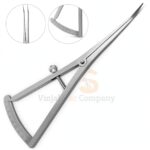 Castroviejo Caliper Long 0-40mm Angled 7 | Precise Implant Measurement | VS Surgico