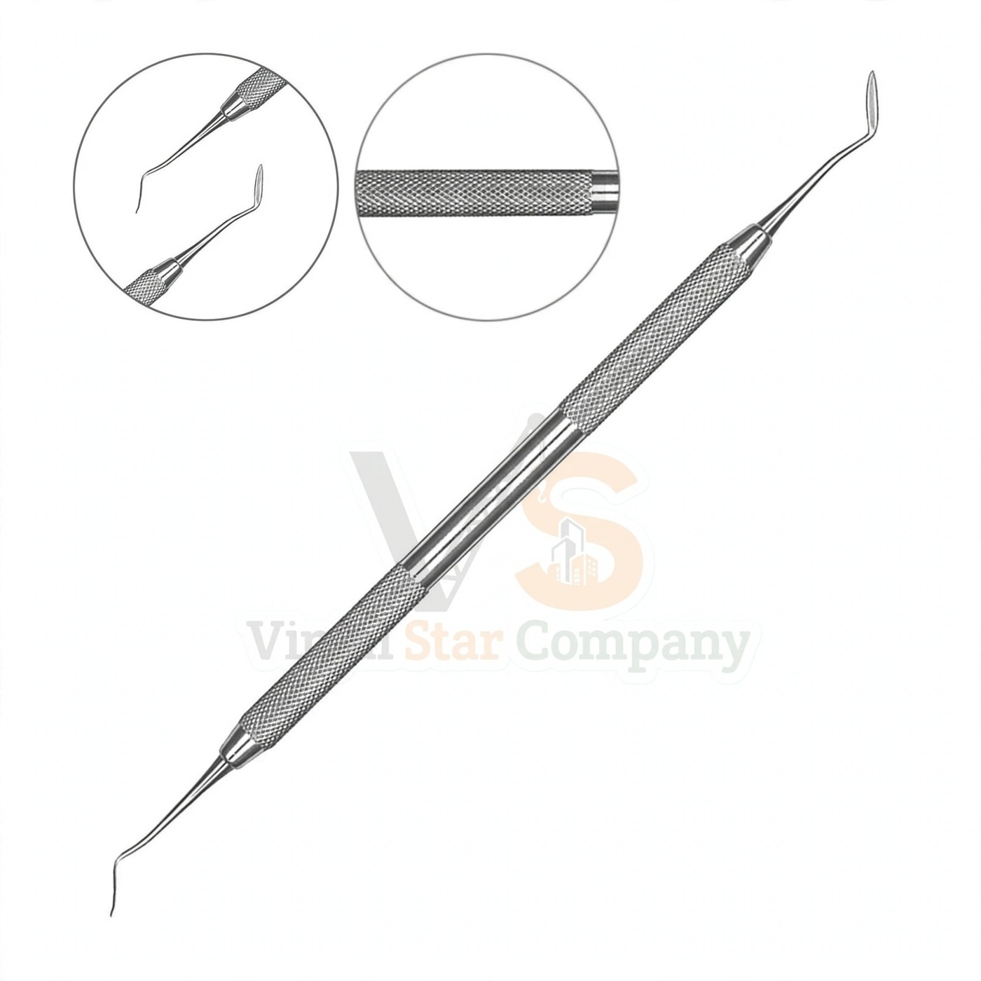 Vinjal Star - 042 - Vinjal Star Company product photo 12 Pk Thomas 4 Wax Modelling Carver | Wax Modelling | VS Surgico - Image 1