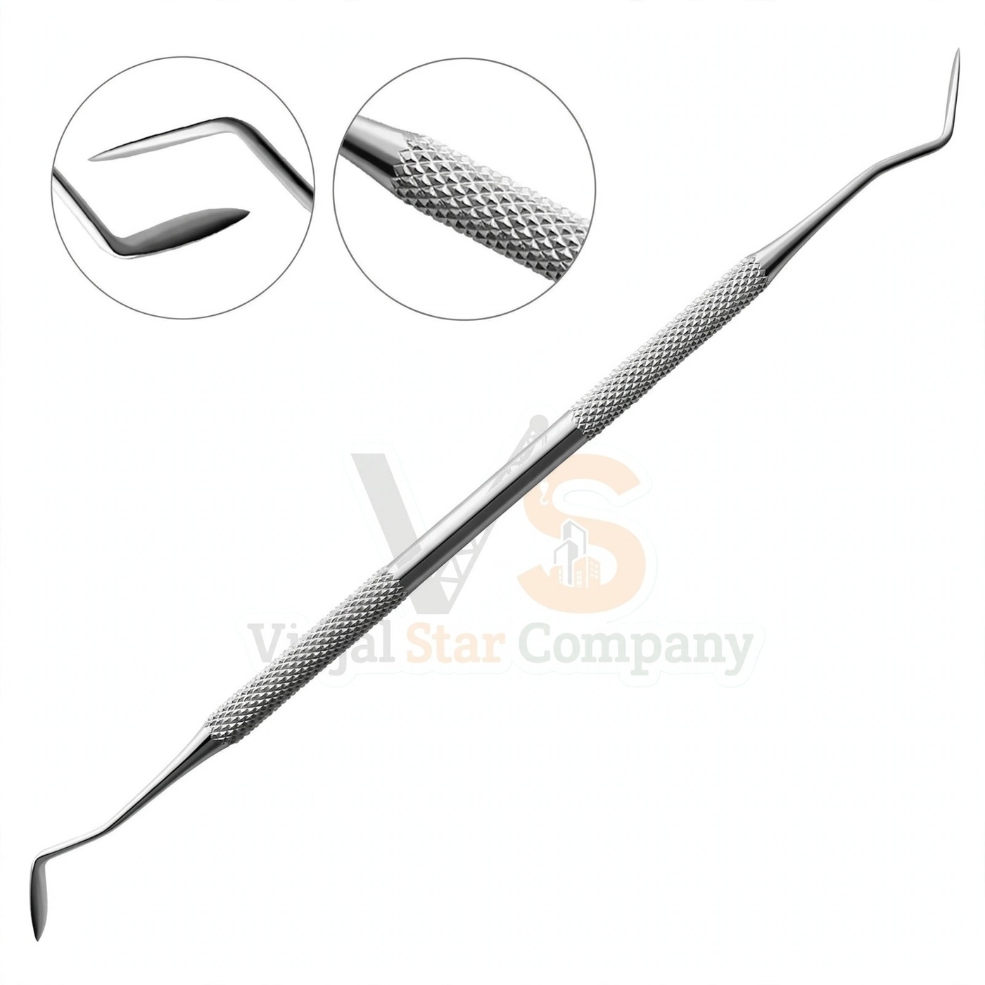 Vinjal Star - 044 - Vinjal Star Company product photo 3 Hollenback Wax Carver 3 Dental | Hollow Handle Carving | VS Surgico - Image 1