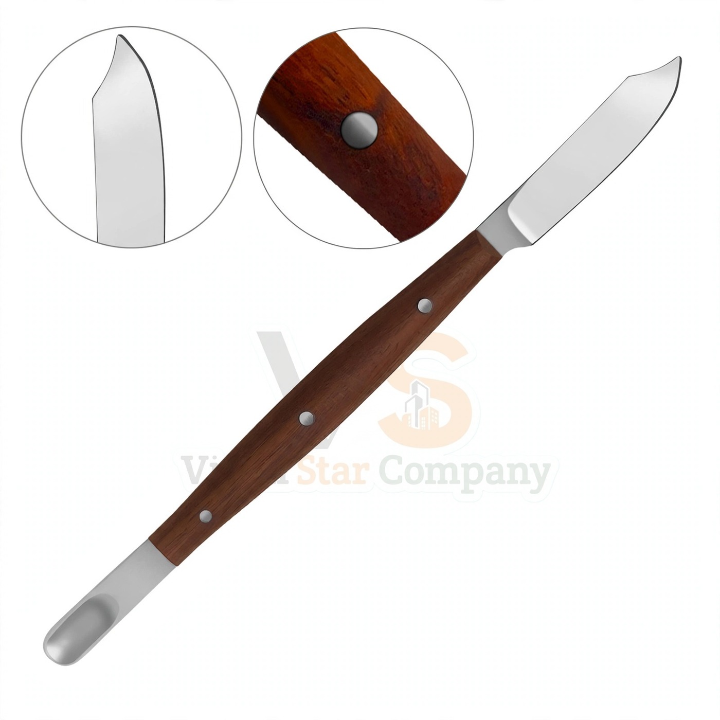 Vinjal Star - 065 - Vinjal Star Company product photo Conscodellino Knife - Variant 1 | Wax Knife Carving | VS Surgico - Image 1