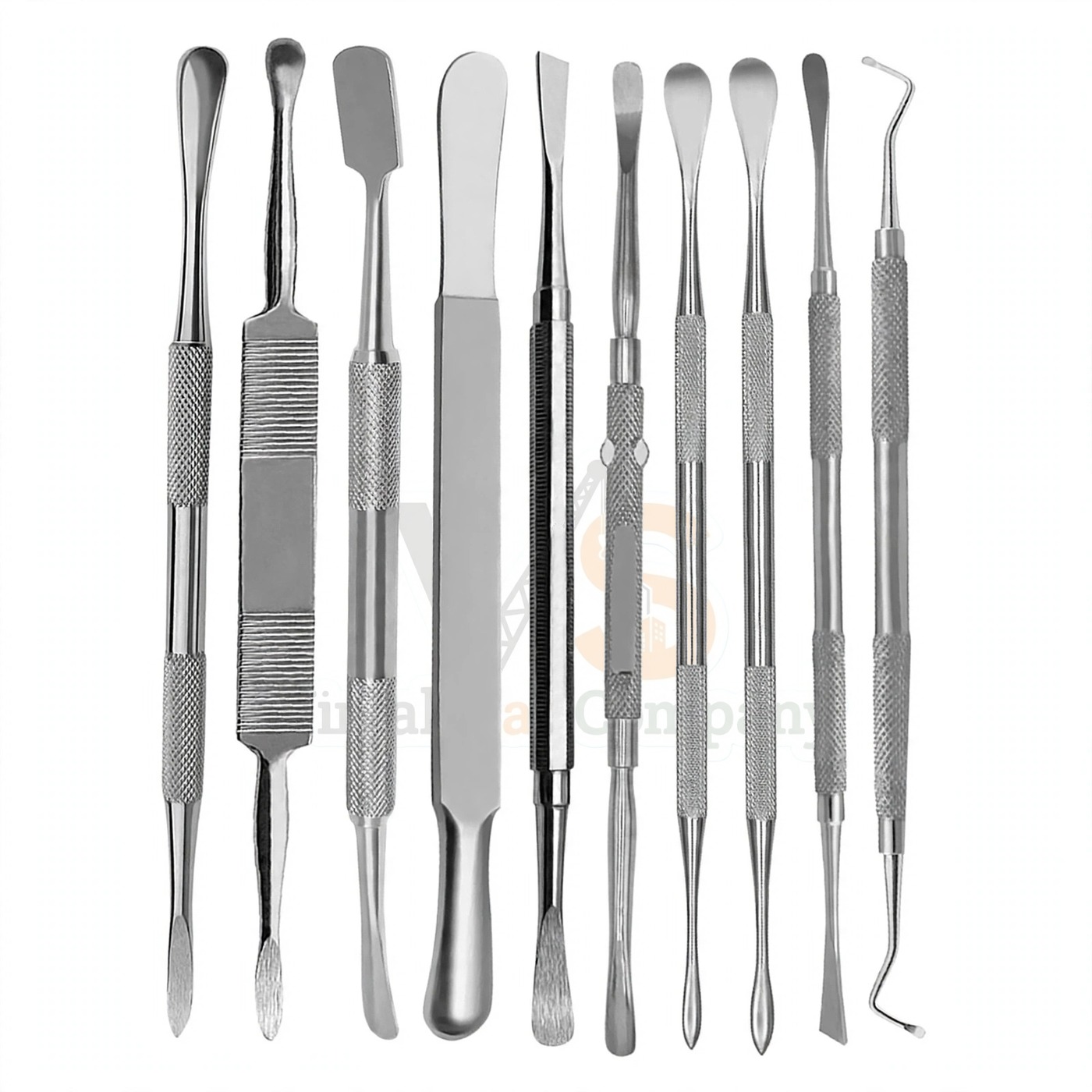 Vinjal Star - 081 - Vinjal Star Company product photo 10 Periosteal Elevators Set | Periosteal Elevation | VS Surgico - Image 1