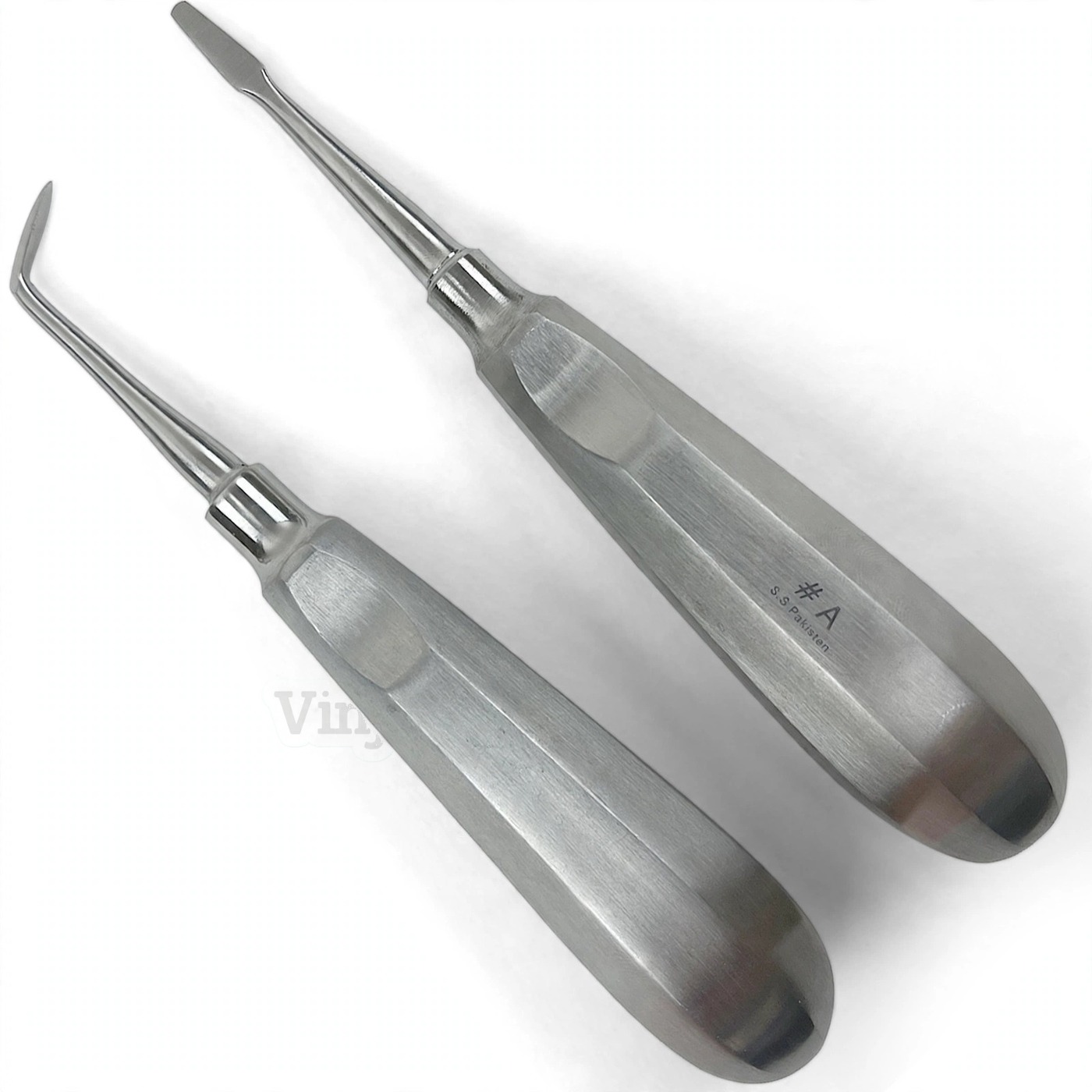 Vinjal Star - 089 - Vinjal Star Company product photo 2 Pcs Dental Luxating Elevators Set Extraction Surgical Instrument | Luxating Elevation | VS Surgico - Image 1