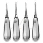 4 Pcs Winged Elevators Set 1mm-4mm Tips Standard Handle | Winged Elevation | VS Surgico