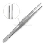 Huge Tweezer Thumb Dressing Forceps 12 Long Tweezer Silver Serrated | VS Surgico