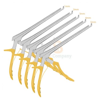 5 Kerrison Rongeurs 45 Degree Up 1 5Mm Gold Handle | VS Surgico