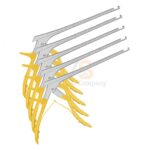 5 Kerrison Rongeurs 90 Degree Up 1 5Mm Gold Handle | VS Surgico