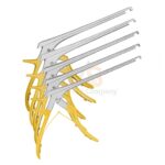 5 Kerrison Rongeurs 90 Degree Down 1 5Mm Gold Handle | VS Surgico