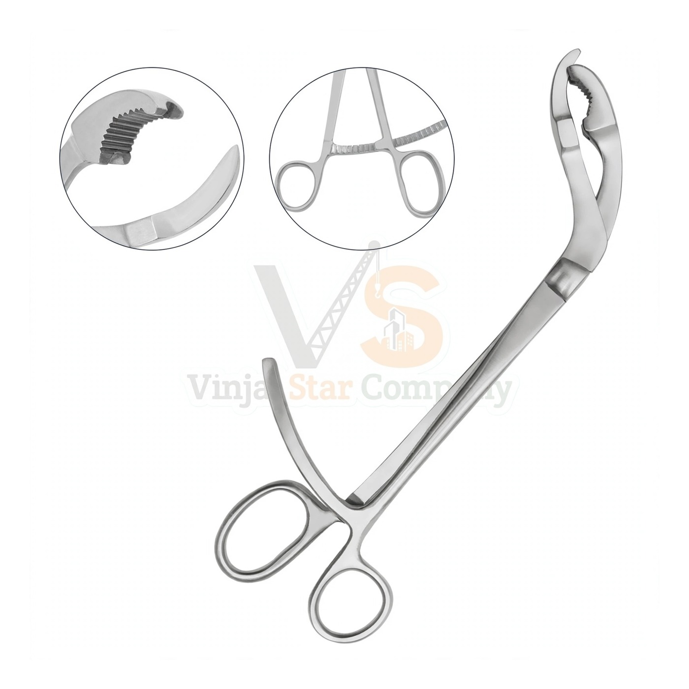 sm1512 Verbrugge Bone Holding Forceps | VS Surgico - Image 1