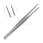 Thumb Dressing Forceps 7 Tweezer Silver Serrated | VS Surgico