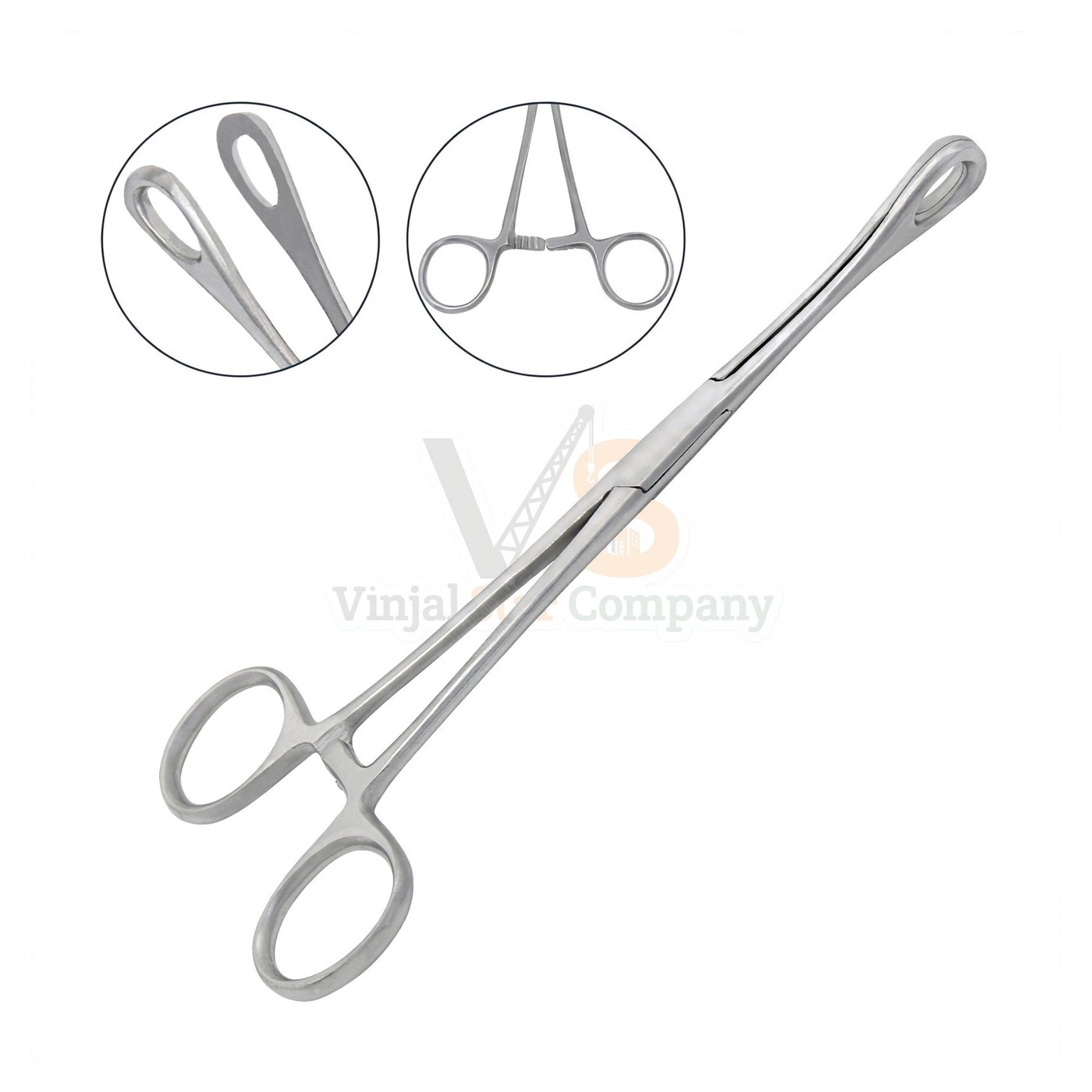 sm1643-1.jpg Foerster Dressing Forceps 25cm | VS Surgico - Image 1