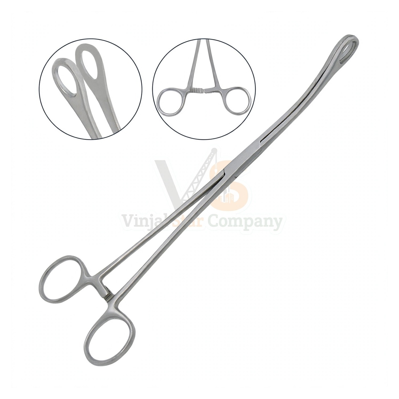 sm1645-1.jpg Foerster Dressing Forceps Plain Head | VS Surgico - Image 1