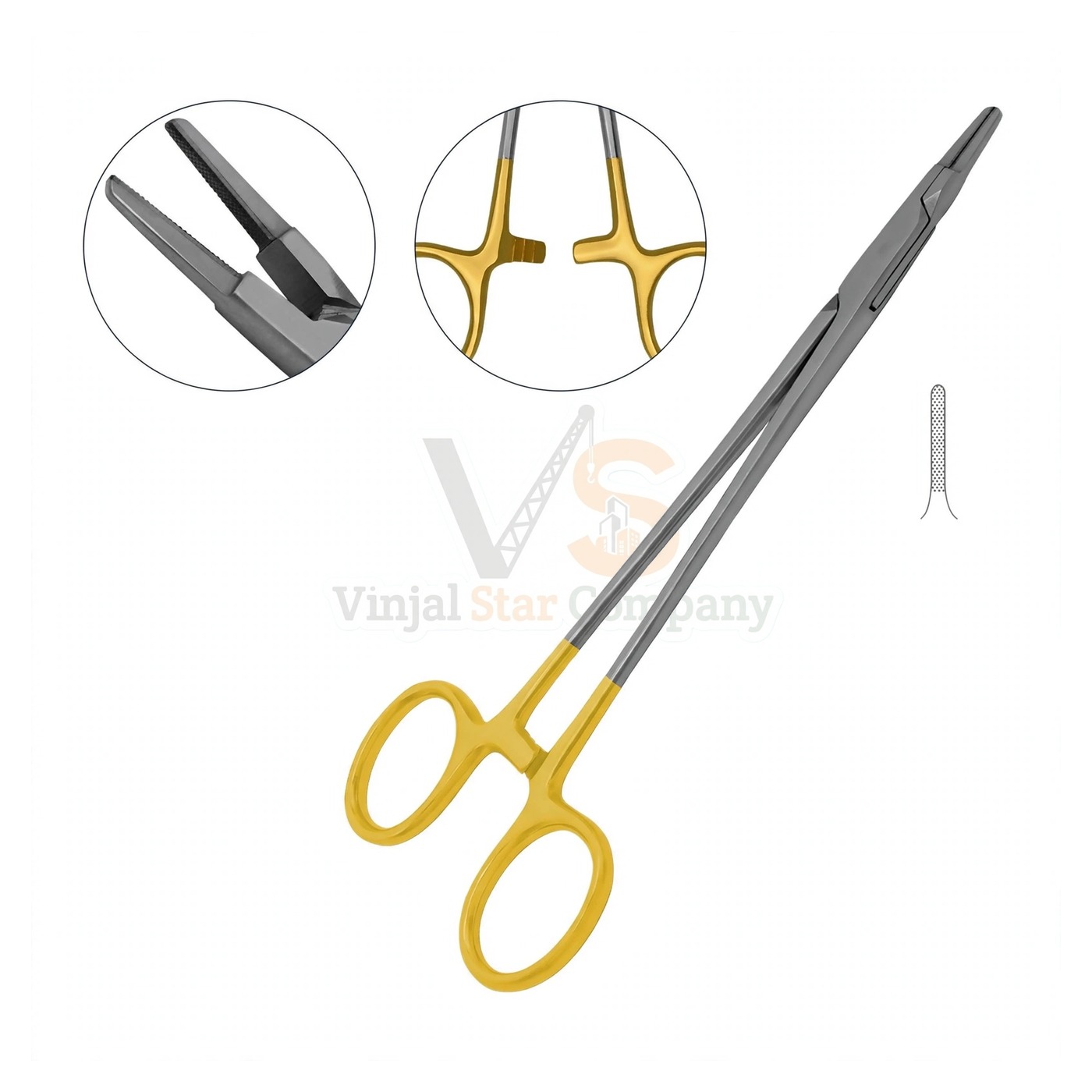 sm1806-1.jpg Hager Ryder Needle Holder | VS Surgico - Image 1