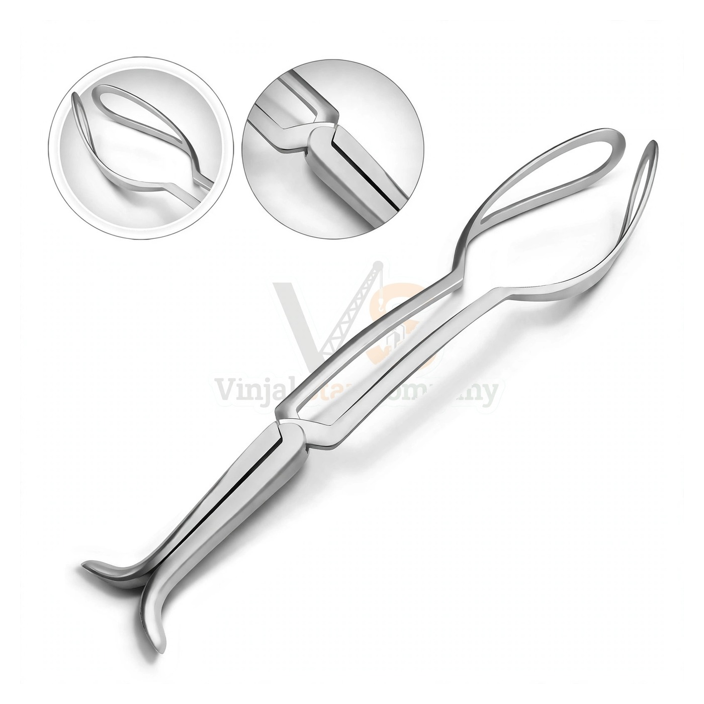 sm1822-1.jpg Piper Obstetrical Forceps | VS Surgico - Image 1