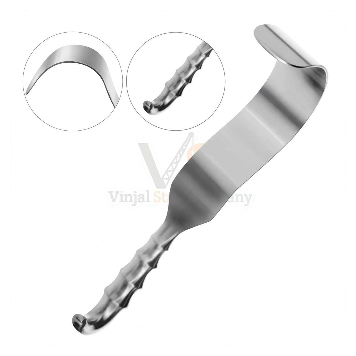 sm1843-1.jpg Deaver Grip Retractor | VS Surgico - Image 1