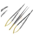 3 Pcs Tc Castroviejo Micro Surgery Set Curved | VS Surgico