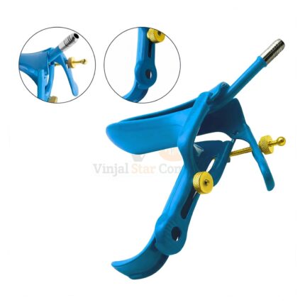 Graves Vaginal Speculum Small Lletz Leep Blue Coated | VS Surgico