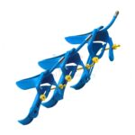 3 Pcs Graves Lletz Leep Blue Coated Vaginal Speculum Set | VS Surgico