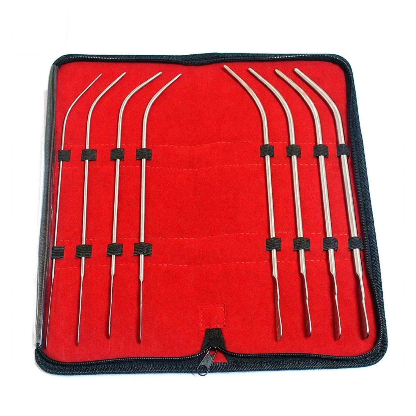 sm2463-1.jpg Van Buren Urethral Sounds 8 Pcs Set 11 J Shaped Curved | VS Surgico - Image 1