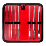 8 Pcs Hegar Uterine Dilator Set 7 5 Single Ended | VS Surgico