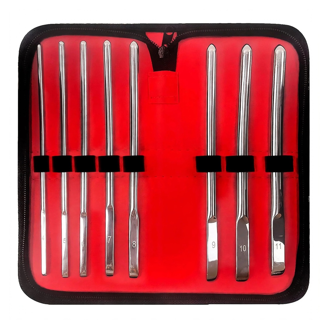 sm2468-1.jpg 8 Pcs Hegar Uterine Dilator Set 7 5 Single Ended | VS Surgico - Image 1