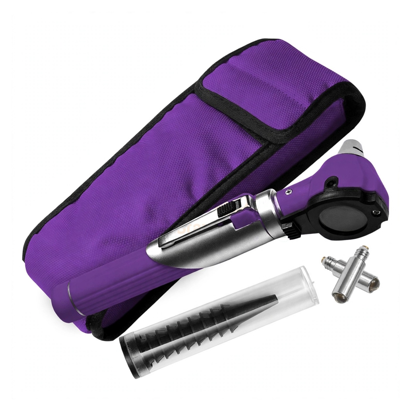 sm2609-1.jpg Mini Fiber Optic Otoscope Purple | VS Surgico - Image 1