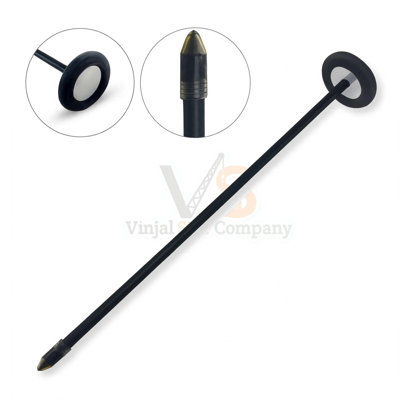 sm2657-1.jpg Queen Square Reflex Hammer Long Plastic Handle | VS Surgico - Image 1