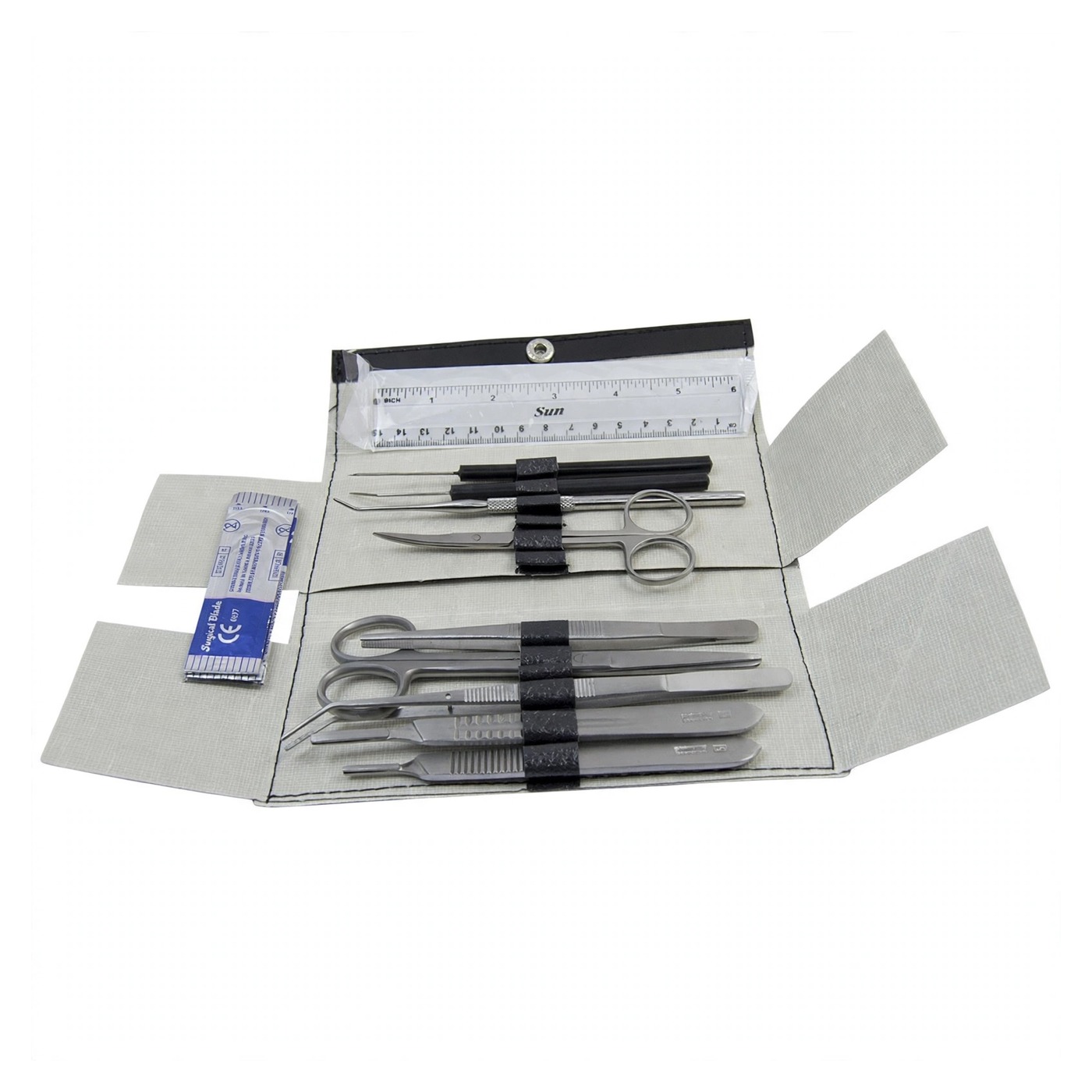 sm2696-1.jpg 10 Pcs Dissecting Student Kit With Carrying Pouch | VS Surgico - Image 1