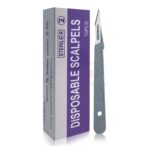 10 Pcs Disposable Scalpel Blades 11 With Plastic Handle | VS Surgico