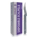 10 Pcs Disposable Scalpel Blades 23 With Plastic Handle | VS Surgico