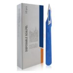 10 Pcs Disposable Scalpel Blades 25 With Plastic Handle | VS Surgico
