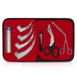 Laryngoscope Mac Set Of 8 Pcs With 2 Free Bulbs Zipper Case | VS Surgico