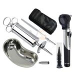 4 Pcs Ear Wax Removing Syringe Kidney Bowl Otoscope Set | VS Surgico