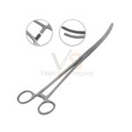 Pean Hemostat 16 Curved Fishing Forceps Locking Clamps | VS Surgico