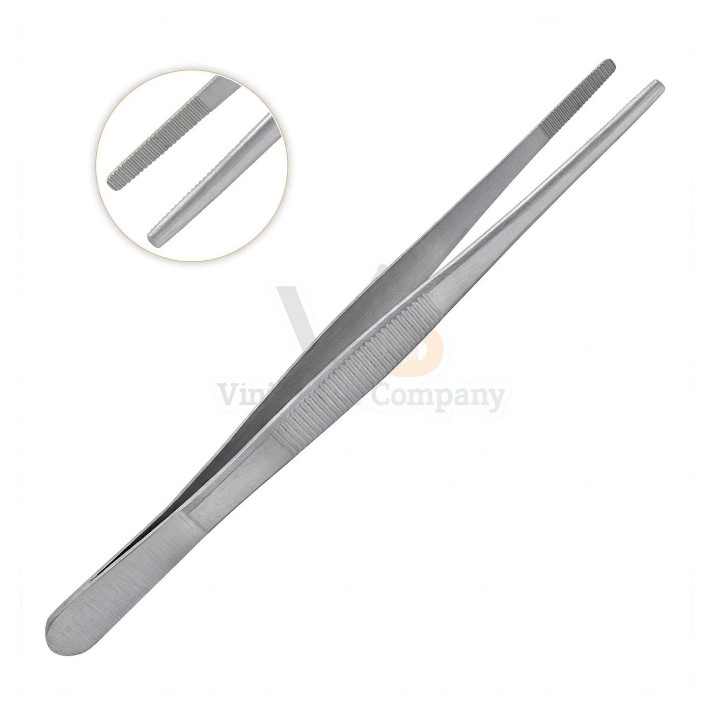 sm3154-1.jpg Thumb Dressing Forcep 6 25 Serrated Tip Straight | VS Surgico - Image 1