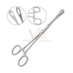Foerster Sponge Forceps 7 Straight Serrated Jaws | VS Surgico