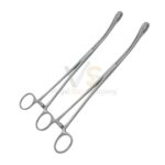 2 Foerster Sponge Holding Forceps 7 9 5 Curved Serrated | VS Surgico