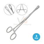 3 Foerster Sponge Holding Forceps 9 5 Straight Serrated | VS Surgico