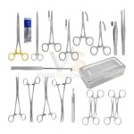 22 Pcs Feline Spay Kit With Stainless Steel Box | VS Surgico