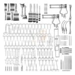 Bowel Resection And Basic Laparotomy Instruments Set | VS Surgico
