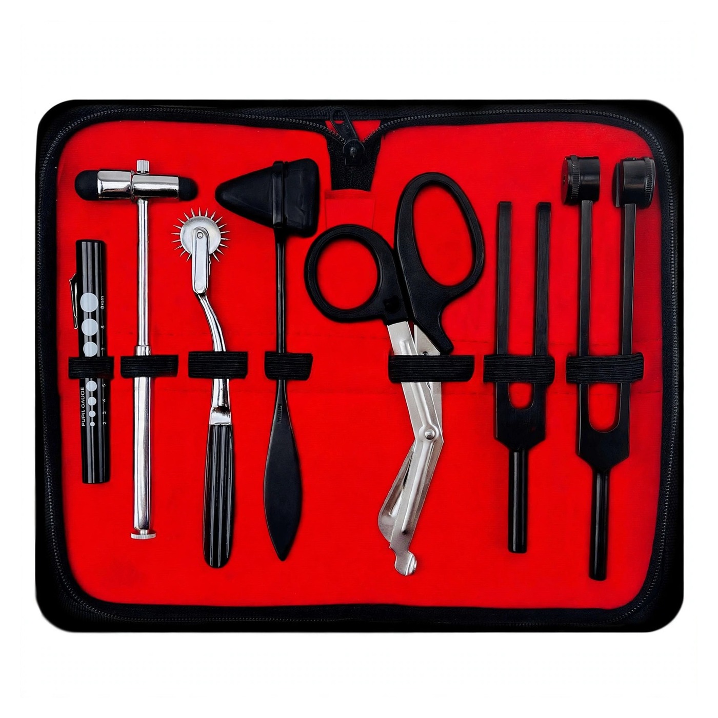 sm3571-1.jpg 7 Pcs Diagnostics Kit With Carrying Case Black | VS Surgico - Image 1